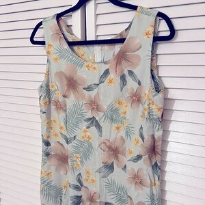 Ho Aloha Hawaiian Dress! Made In Hawaii size L